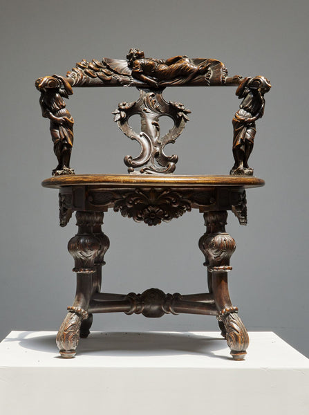 19th C Italian Renaissance Revival Chair