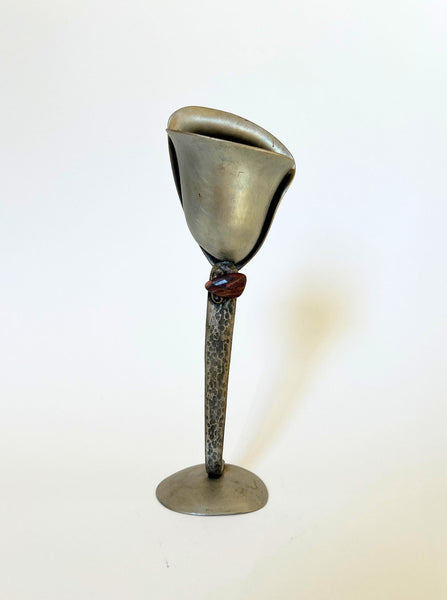 Handmade Silver Garniture with Tiger's Eye Detail (1 of 2)