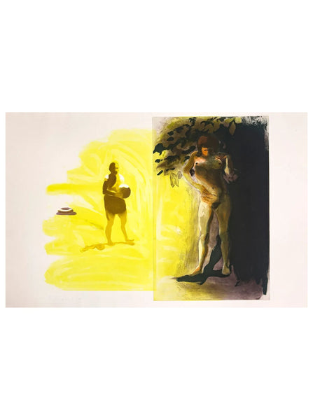 Eric Fischl, "Tube (from Four Aquatints)," (1989)
